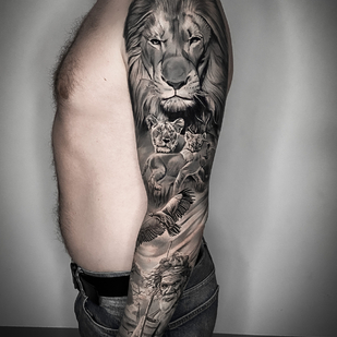 🔥 Fotos quentes, portfólio de modelos  #82740 Artista de tatuagem Mihail Gromovchuk / Leeahim_tattoo