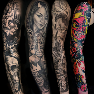 🔥 Fotos quentes, portfólio de modelos  #82977 Artista de tatuagem Pavel Zubkov