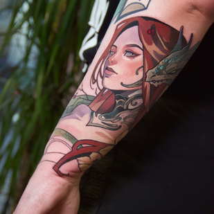 🔥 Fotos quentes, portfólio de modelos  #83267 Artista de tatuagem Anna Rubirossa