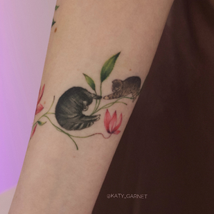 🔥 Fotos quentes, portfólio de modelos  #83481 Artista de tatuagem Ekaterina Garnet / Katy Garnet