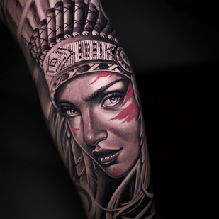 🔥 Fotos quentes, portfólio de modelos  #85422 Artista de tatuagem Carlos Chaz Art