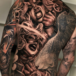 🔥 Fotos quentes, portfólio de modelos  #84801 Artista de tatuagem Denis Casella