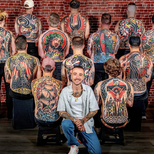 🔥 Fotos quentes, portfólio de modelos  #90317 Artista de tatuagem Francesco Ferrara