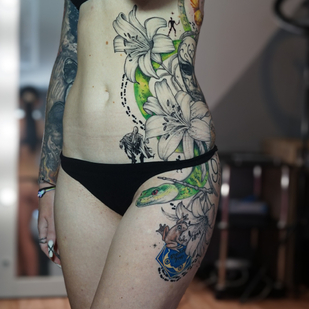 🔥 Fotos quentes, portfólio de modelos  #83611 Artista de tatuagem Mariia Bortn