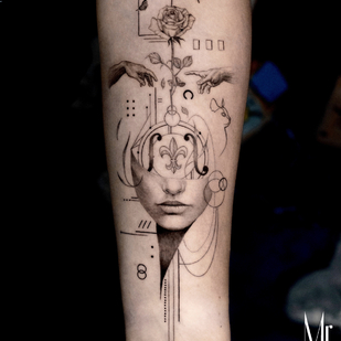 🔥 Fotos quentes, portfólio de modelos  #83897 Artista de tatuagem Mr. J Fineline