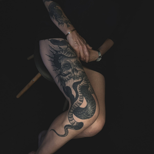 🔥 Fotos quentes, portfólio de modelos  #87046 Artista de tatuagem Mr.Evil Ruslan Bazhanov