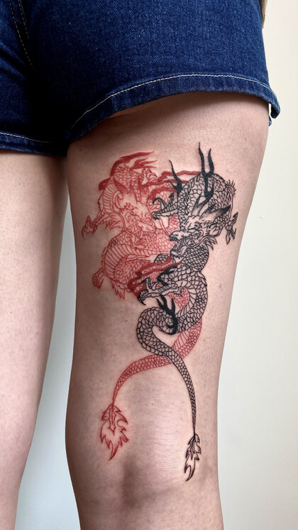Ideias de tatuagem #84518 Tatuador Oleksandra Tkachenko 