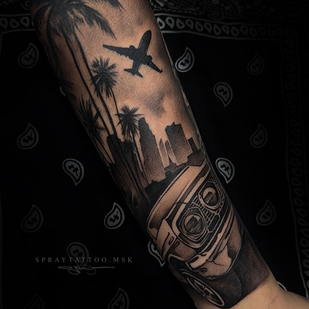 🔥 Fotos quentes, portfólio de modelos  #90888 Artista de tatuagem Spray Gun