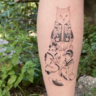 🔥 Fotos quentes, portfólio de modelos  #90568 Artista de tatuagem Tais