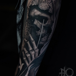 🔥 Fotos quentes, portfólio de modelos  #86220 Artista de tatuagem Anastasiya Yusupova CAT_KABUKI