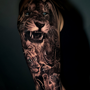 🔥 Fotos quentes, portfólio de modelos  #88652 Artista de tatuagem Dmitriy Nazarov