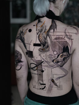 Microrealism tattoo