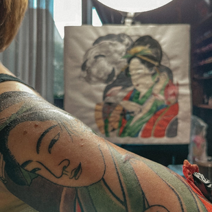 🔥 Fotos quentes, portfólio de modelos  #86986 Artista de tatuagem Kseniya Zhavoronkova