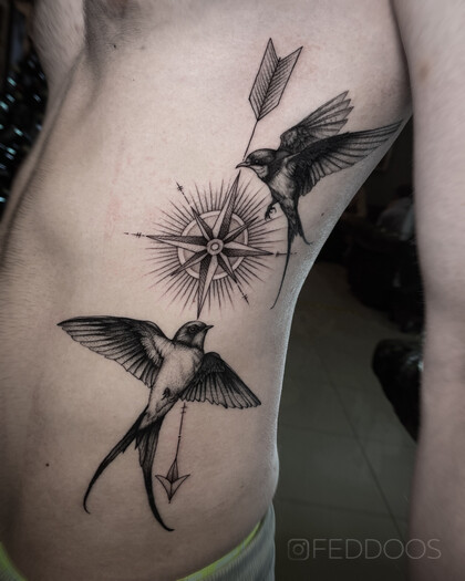 Ideias de tatuagem #90673 Tatuador Maxim Fedosov