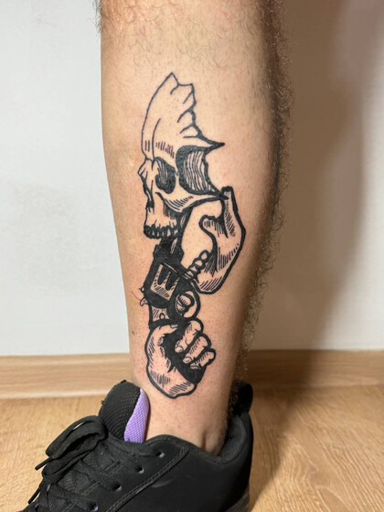 Ideias de tatuagem #90638 Tatuador pimenov timofey