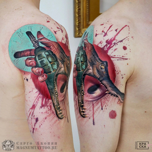 🔥 Fotos quentes, portfólio de modelos  #85874 Artista de tatuagem Sergo Akopian