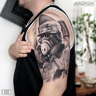 🔥 Fotos quentes, portfólio de modelos  #85878 Artista de tatuagem Sergo Akopian