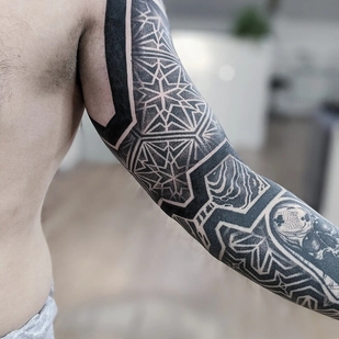 🔥 Fotos quentes, portfólio de modelos  #91814 Artista de tatuagem Nikita Petrov