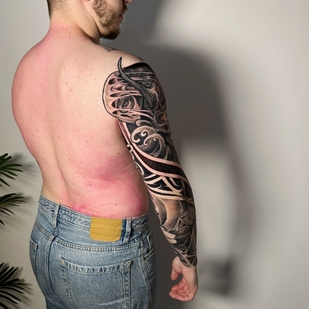 🔥 Fotos quentes, portfólio de modelos  #91959 Artista de tatuagem Nikita Petrov