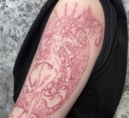 Ideias de tatuagem #94436 Tatuador nunichego shtyrikova