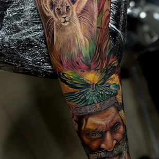 🔥 Fotos quentes, portfólio de modelos  #97386 Artista de tatuagem David Stepanyan