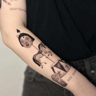 🔥 Fotos quentes, portfólio de modelos  #98623 Artista de tatuagem Victoria Trescheva 