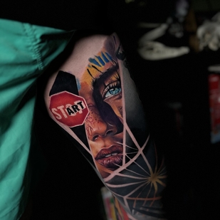 🔥 Fotos quentes, portfólio de modelos  #99986 Artista de tatuagem Aleksandr Lysov