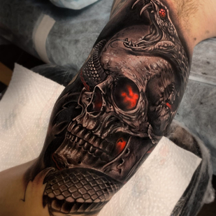 🔥 Fotos quentes, portfólio de modelos  #100092 Artista de tatuagem Schelokov Dmitriy 