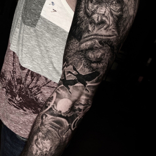 🔥 Fotos quentes, portfólio de modelos  #100103 Artista de tatuagem Schelokov Dmitriy 