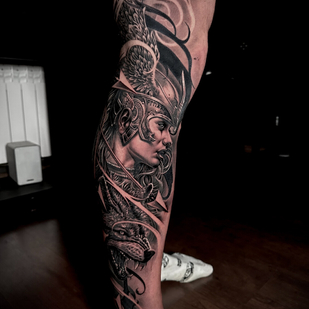 🔥 Fotos quentes, portfólio de modelos  #100107 Artista de tatuagem Schelokov Dmitriy 