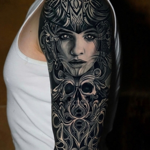 🔥 Fotos quentes, portfólio de modelos  #102104 Artista de tatuagem Anastasia Kiseleva 