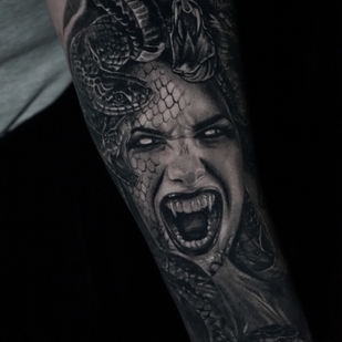 🔥 Fotos quentes, portfólio de modelos  #102650 Artista de tatuagem Anastasia Kiseleva 