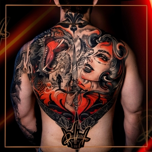 🔥 Fotos quentes, portfólio de modelos  #103631 Artista de tatuagem Anastasiia Mikaskina aka Mika RedHead