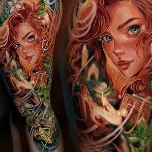 🔥 Fotos quentes, portfólio de modelos  #103632 Artista de tatuagem Anastasiia Mikaskina aka Mika RedHead