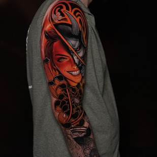 🔥 Fotos quentes, portfólio de modelos  #103649 Artista de tatuagem Anastasiia Mikaskina aka Mika RedHead