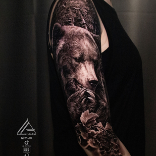 🔥 Fotos quentes, portfólio de modelos  #105387 Artista de tatuagem Andrey Lukyanov