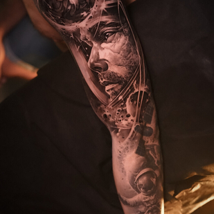 🔥 Fotos quentes, portfólio de modelos  #98721 Artista de tatuagem Kirill Matusevich