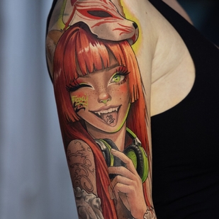 🔥 Fotos quentes, portfólio de modelos  #102865 Artista de tatuagem Alena Lang