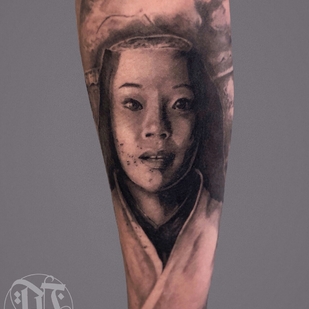 🔥 Fotos quentes, portfólio de modelos  #93461 Artista de tatuagem Sasha Mezo