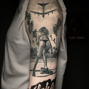 🔥 Fotos quentes, portfólio de modelos  #102525 Artista de tatuagem Yuriy Timko