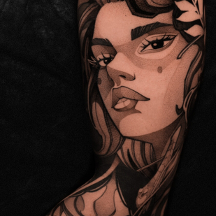 🔥 Fotos quentes, portfólio de modelos  #103406 Artista de tatuagem Danila Morozov