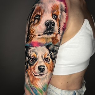 🔥 Fotos quentes, portfólio de modelos  #95484 Artista de tatuagem Albina Kruchinina / blondie_tattoo