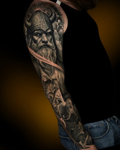 Ideias de tatuagem #96809 Tatuador Dmitriy Nazarov