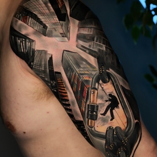 🔥 Fotos quentes, portfólio de modelos  #101117 Artista de tatuagem Dmitriy Nazarov