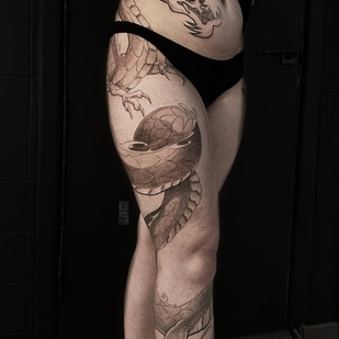 🔥 Fotos quentes, portfólio de modelos  #97893 Artista de tatuagem Matelenok Vyacheslav