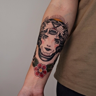 🔥 Fotos quentes, portfólio de modelos  #91638 Artista de tatuagem Anzhelika Li