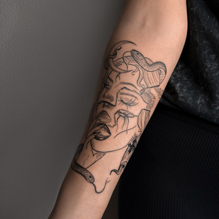 🔥 Fotos quentes, portfólio de modelos  #99382 Artista de tatuagem Lyubov Karmanova 