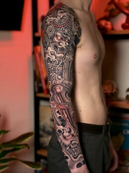 Neojapanese tattoo