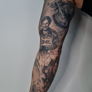 🔥 Fotos quentes, portfólio de modelos  #96206 Artista de tatuagem Vladimir Kovalevskiy