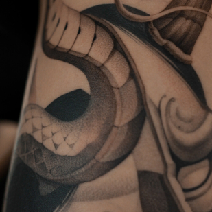 🔥 Fotos quentes, portfólio de modelos  #101240 Artista de tatuagem Denis Rozhkov